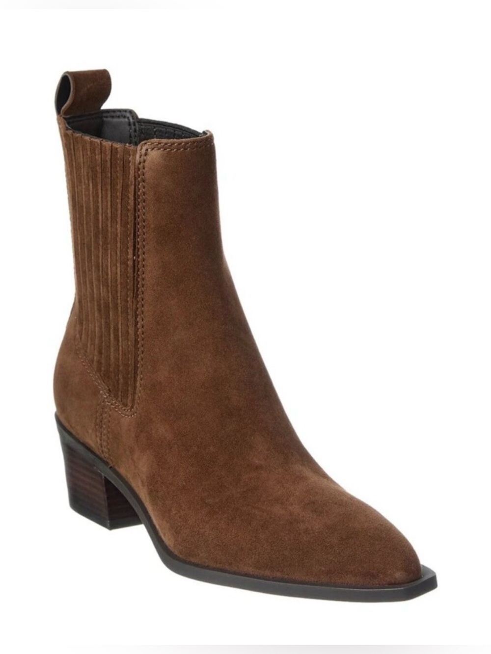 Stuart Weitzman Kai Suede Bootie, Brown